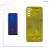برچسب پوششی ماهوت مدل Yellow Snake Skin مناسب برای گوشی موبایل جی پلاس X10