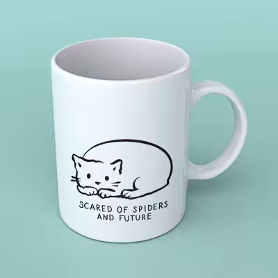 ماگ مدل گربه 02