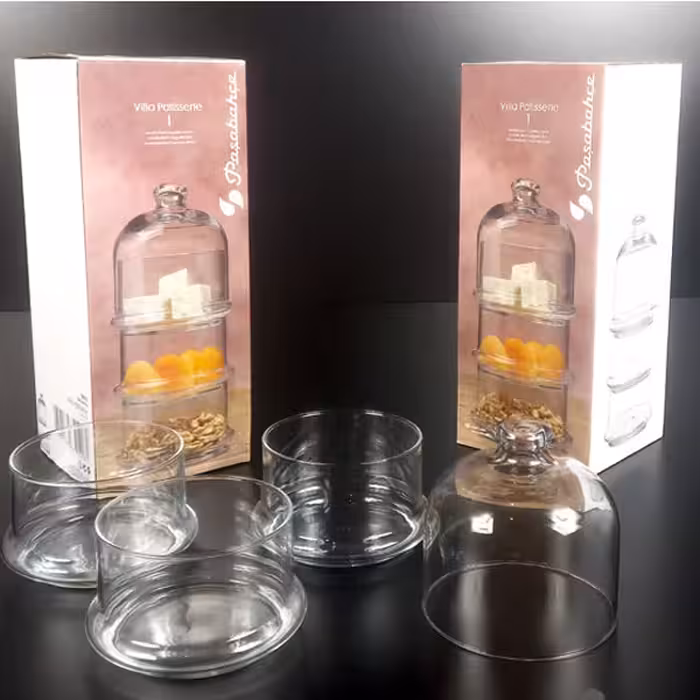 شکلات خوری Villa Patisserie و ظرف عسل Basic پاشاباغچه مجموعه 2 عددی