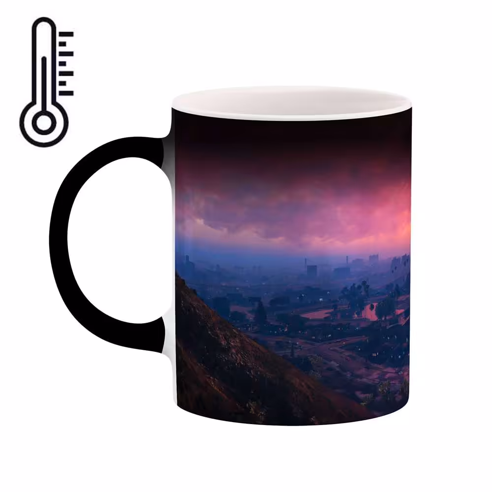 ماگ حرارتی طرح gta  مدل mgh00266