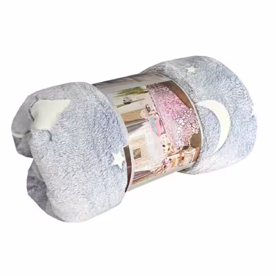 پتو مدل شبنما کد 004 سایز 240x220 سانتی متر