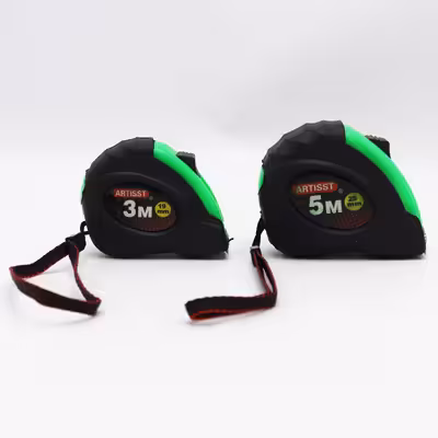 متر 3 و 5 متری آرتیست مدل روکش دار کد YP-3-5M مجموعه 2 عددی