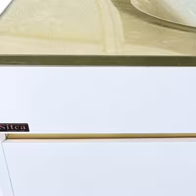 ست کابینت و روشویی سیتکا مدل GL-004/90 به همراه اینه و باکس