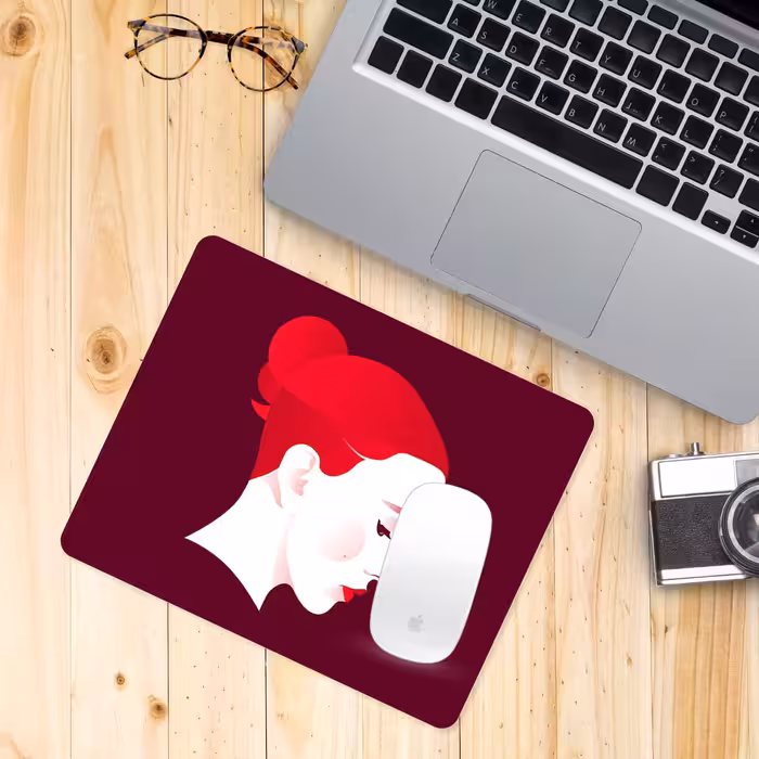 ماوس پد طرح اسکارلت جوهانسون مدل A27