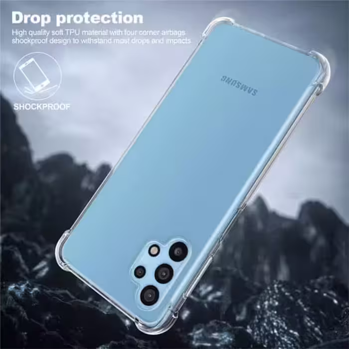 کاور مدل ایربگ ژله ای مناسب برای گوشی موبایل سامسونگ Galaxy A32 5G / M32 5G