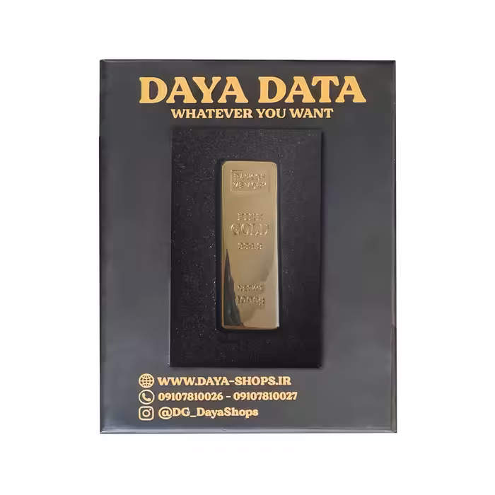 فلش مموری فلزی دایا دیتا طرح Gold Ingot مدل ME1001-USB3 ظرفیت 128 گیگابایت