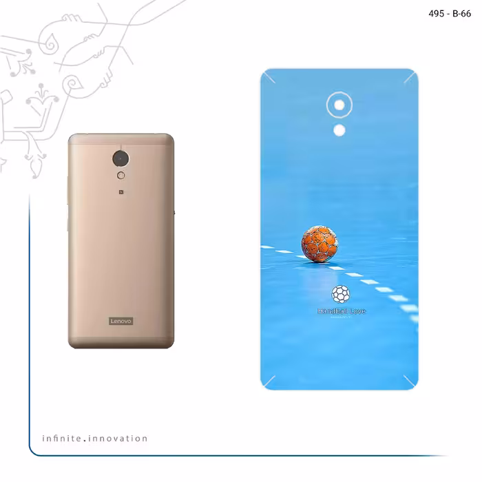 برچسب پوششی ماهوت مدل Handball مناسب برای گوشی موبایل لنوو Vibe P2
