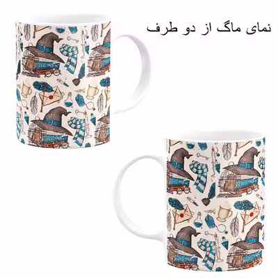 ست هدیه ماگ مدل هری پاتر طرح Harry potter کد M18