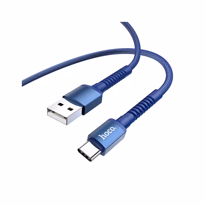 کابل تبدیل USB به USB-C  هوکو مدل X71 ANTI BENDING طول 1 متر