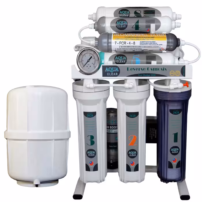 دستگاه تصفیه کننده آب آکوآ کلیر مدل NEW DESIGN2020 - GNG9 به همراه فیلتر تصفیه آب بسته 3 عددی