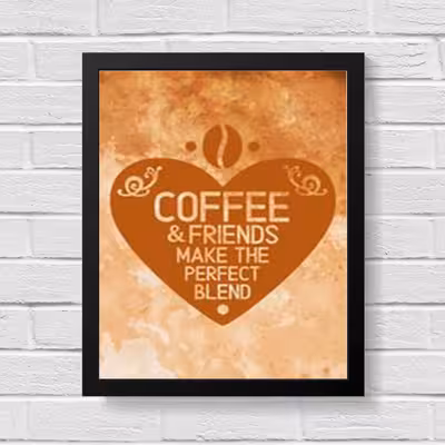 تابلو مدل آشپزخانه قهوه کد 14000502 مجموعه سه عددی