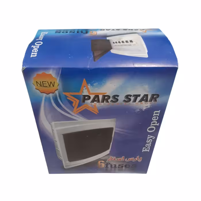 جعبه فیوز 6 عددی پارس استار مدل str10