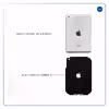 برچسب پوششی ماهوت مدل Black-Chamois-Leather مناسب برای تبلت اپل iPad mini 2012 A1454