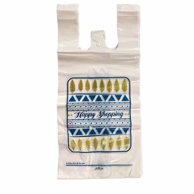 کیسه خرید مدل دسته دار 37.47 بسته 100 عددی