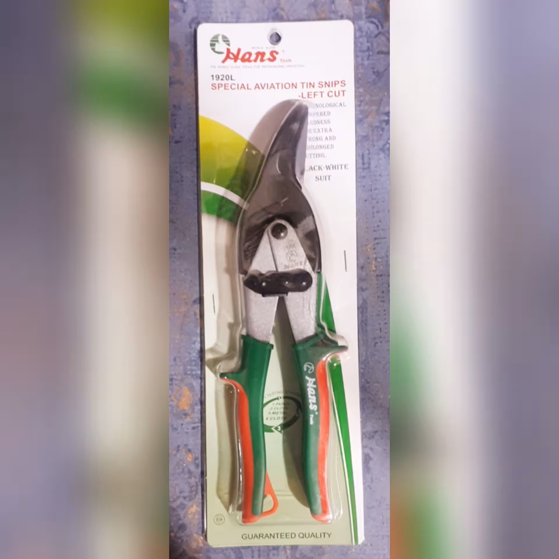 قیچی ورق بر (آهن بر) هنس تایوان چپ بر