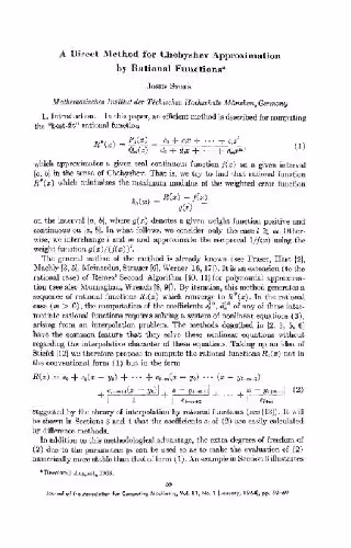 خرید و دانلود نسخه کامل کتاب Direct Chebyshev approximations by rational functions