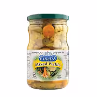 ترشی مخلوط درشت امتیس 680 گرمی