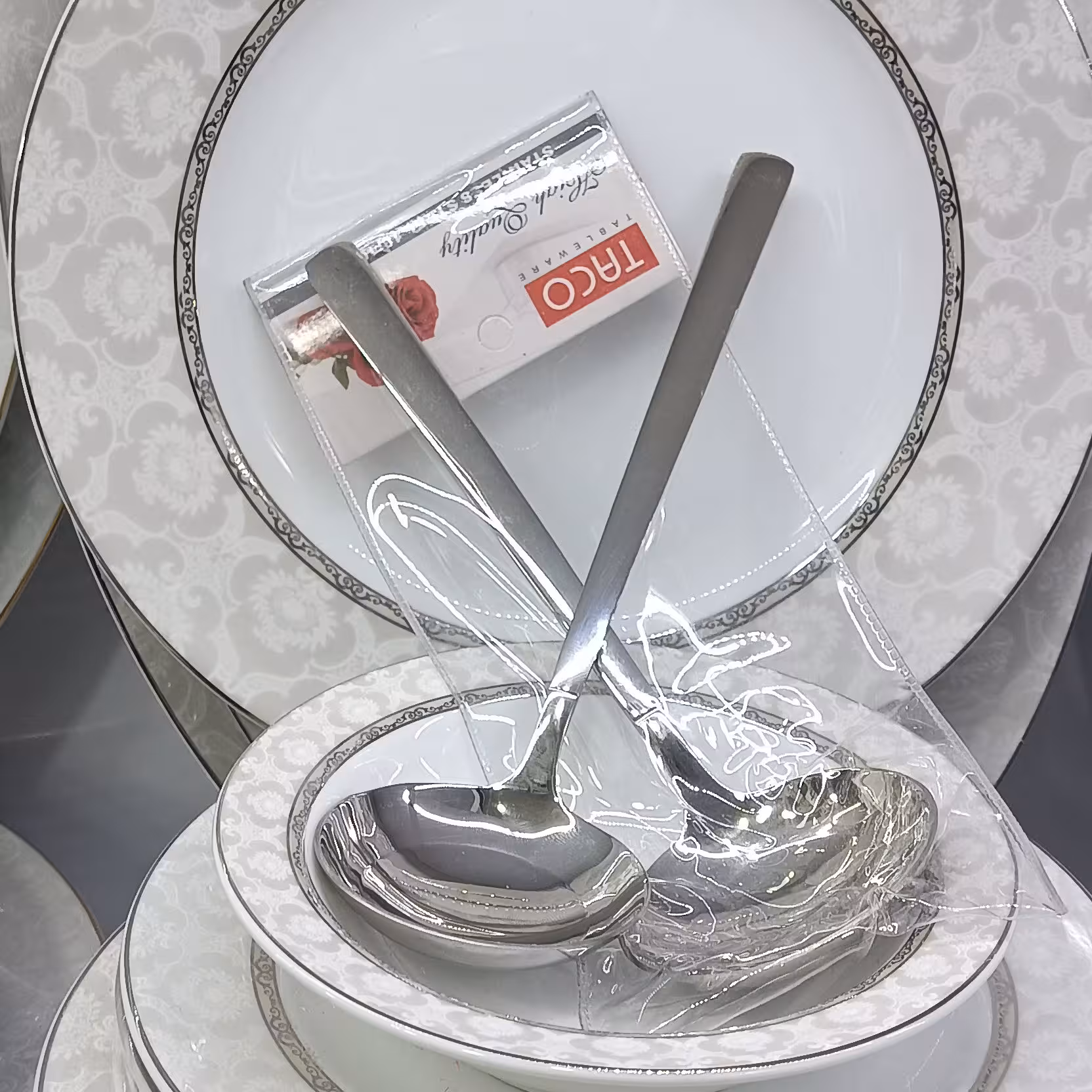 ملاقه استیل اصل سایز جدید کوچک