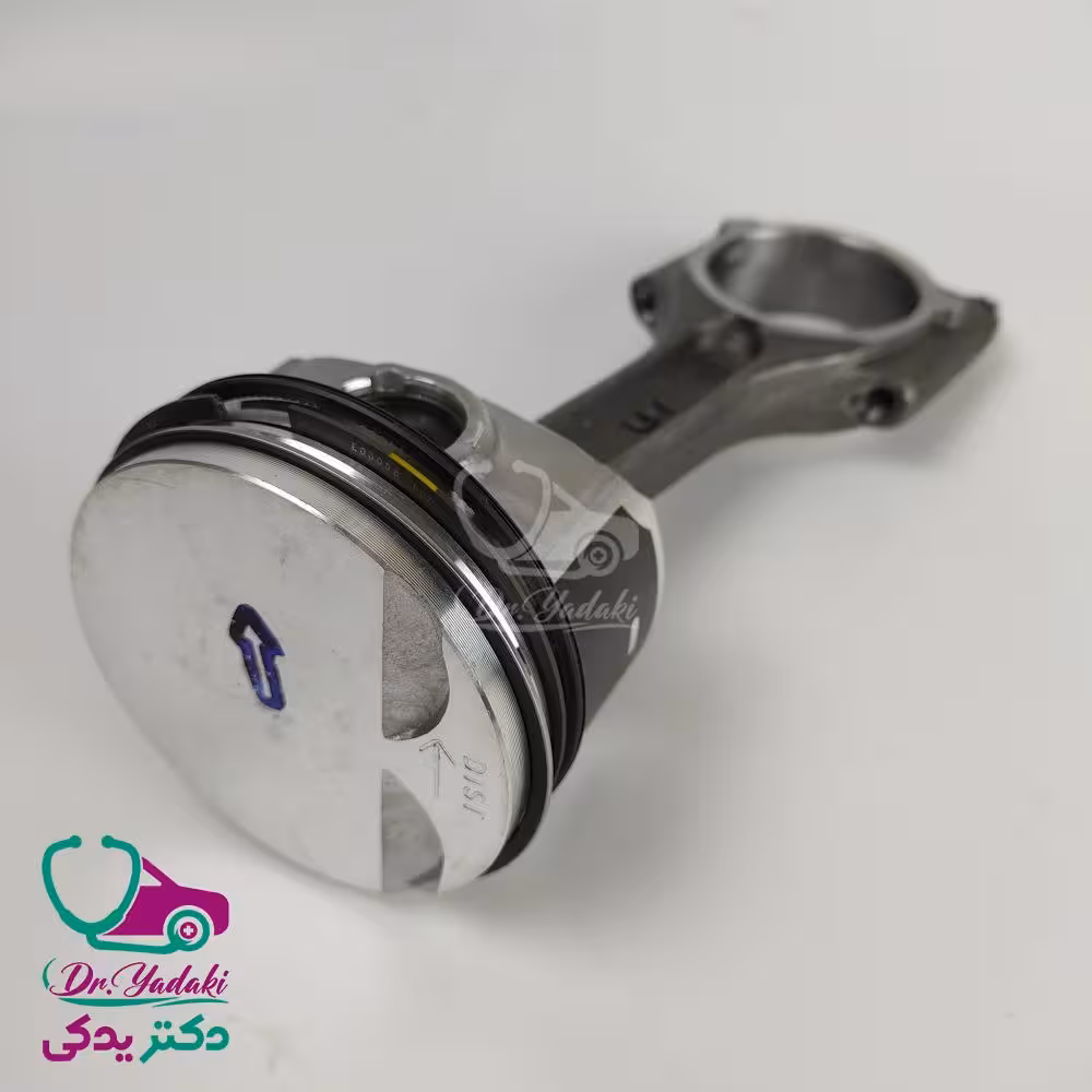 شاتون و پیستون سمند موتور ملی (EF7) با رینگ شرکتی ایساکو اصل 0412500199