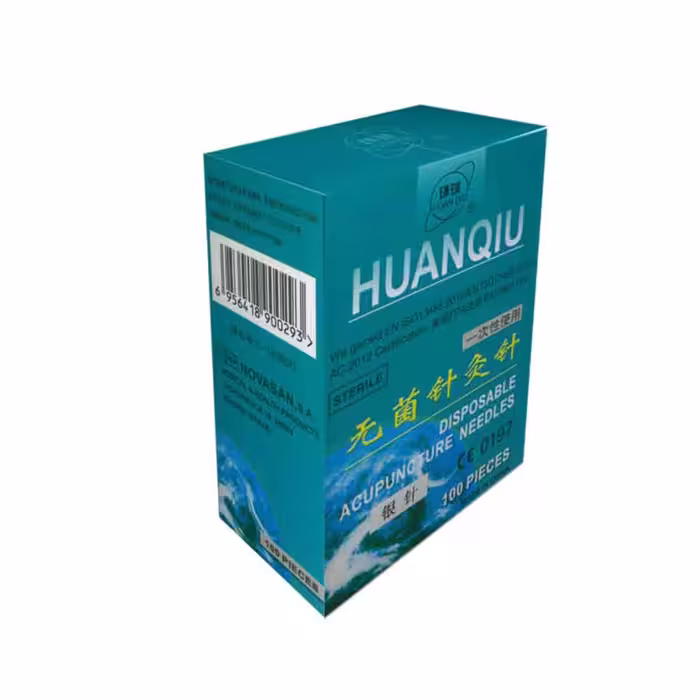 سوزن طب سوزنی هوانکیو 13×0٫18 صد عددی تمام نقره ( Huan Qiu )