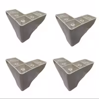 پایه مبل و میز مدل L بسته 4 عددی