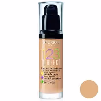 کرم پودر بورژوآ سری 123 Perfect مدل Dark Beige 55 حجم 30 میلی لیتر