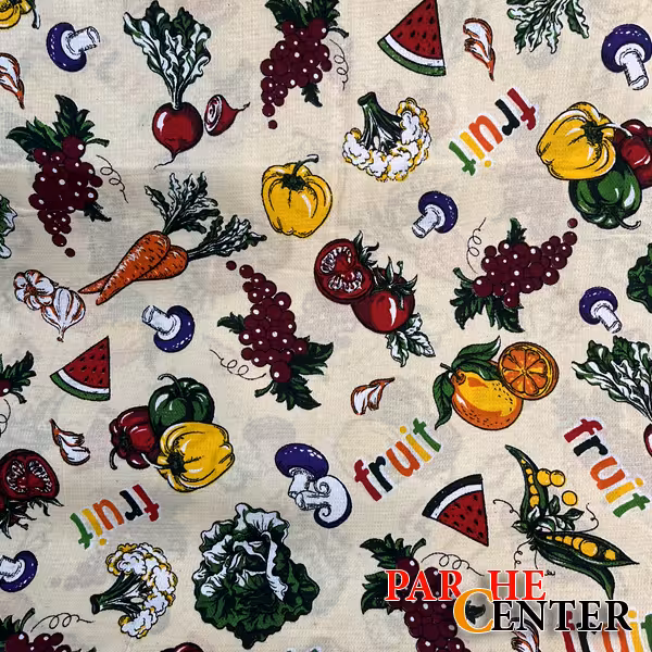 پارچه آشپزخانه ای میوه ای با عرض150