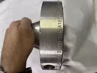 ارفیس فلنج  گلودار "2 ریس فیس  کلاس 300  رده 10S B16 از جنس  NACE SA182/F304/304L