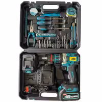 پیچ گوشتی شارژی جاب مدل JB-148F MAX مجموعه 45 عددی