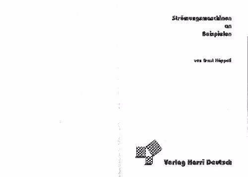 خرید و دانلود نسخه کامل کتاب Strömungsmaschinen an Beispielen
