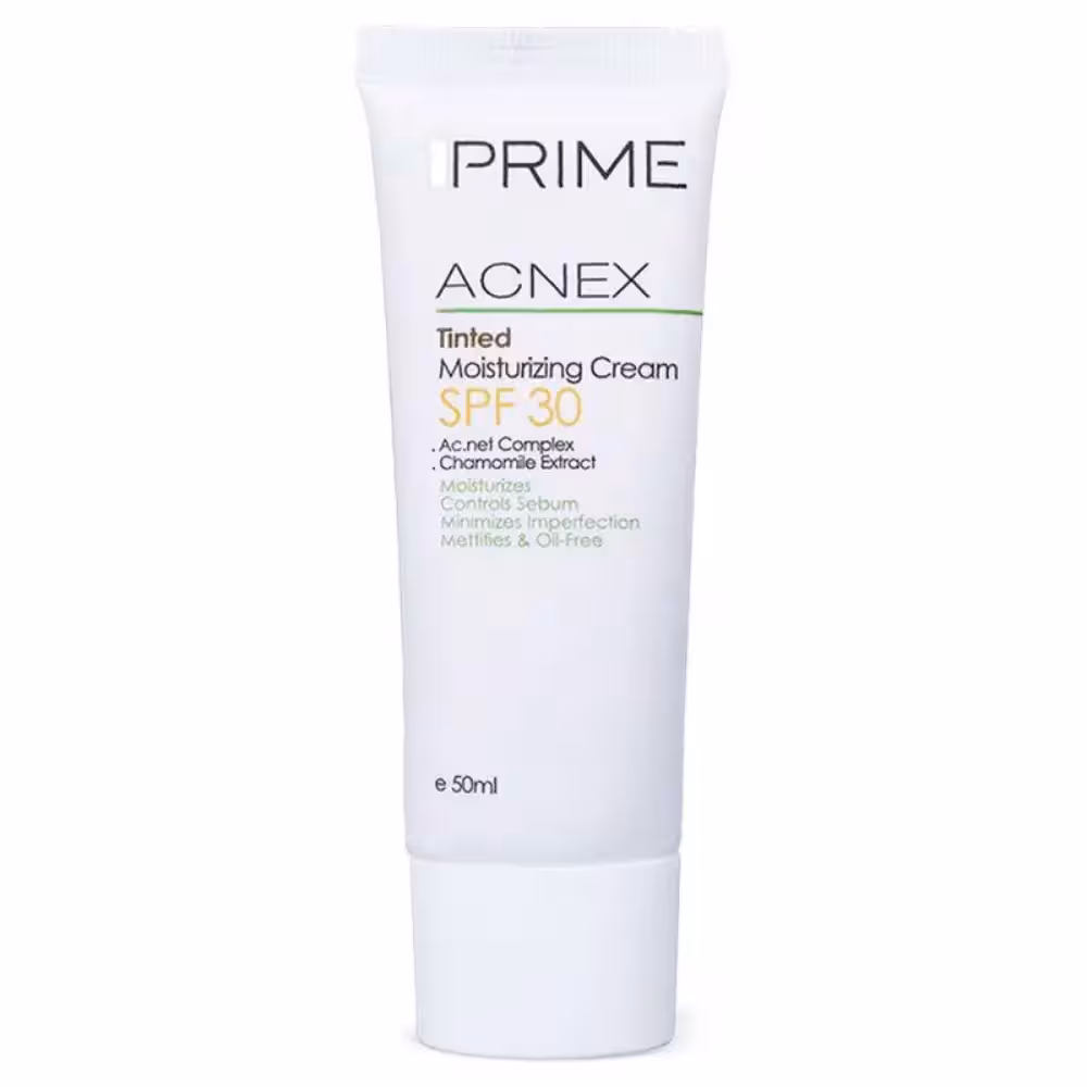 کرم مرطوب کننده رنگی SPF30 پرایم 50 میلی لیتری