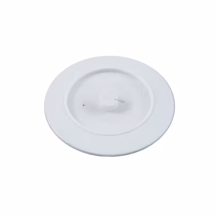 درب بخاری گرد پلاستیکی سفید سایز 10 آپادانا