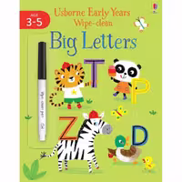 کتاب Usborne Early years wipe-clean Big letters
