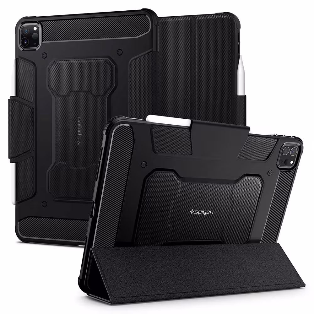 کاور آیپد اسپیگن مدل Rugged Armor Pro iPad Pro 12.9
