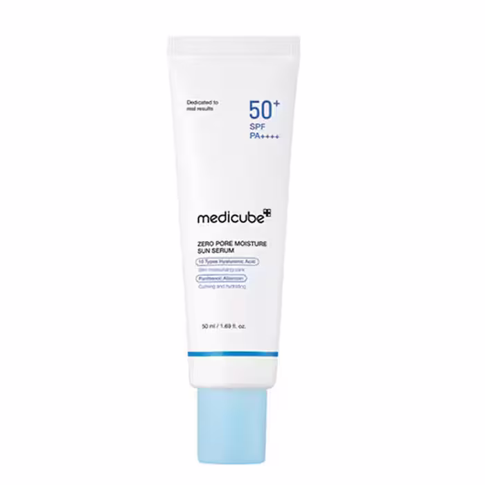 ضد آفتاب زیرو مدی کیوب | کنترل منافذ و چربی | SPF50  | حجم 50 میل