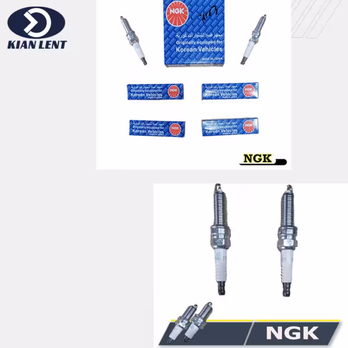 شمع یورو 4 سوزنی پلاتینیوم هیوندای سوناتا 2014 تا 2017  برند NGK(اورجینال)بسته 4 عددی