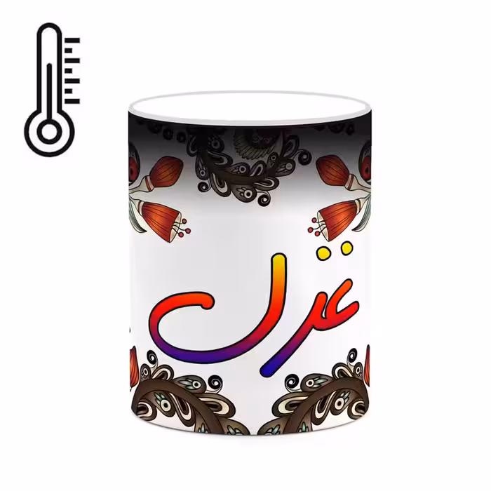 خرید ماگ-لیوان حرارتی   اسم غزل  سنتی گل و بته کد mgh46232