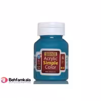 رنگ اکریلیک فیروزه ای سیر 125 میل سوداکو