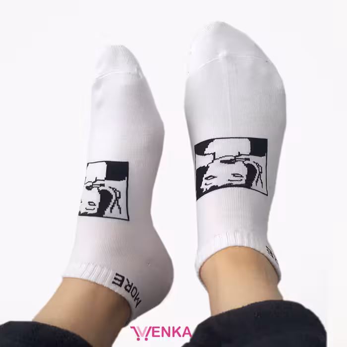 جوراب مچی طرح 0943