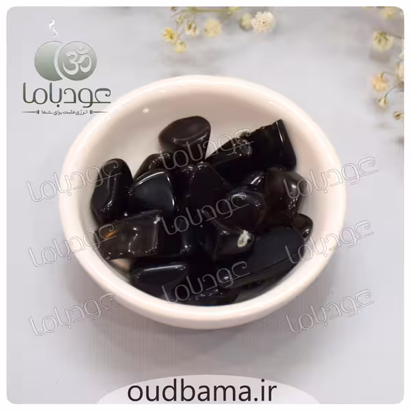 ریز سنگ اونیکس اصل تامبل محافظت ، قدرت ، ثبات ، تمرکز