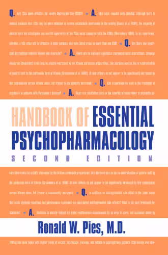 خرید و دانلود نسخه کامل کتاب Handbook of Essential Psychopharmacology