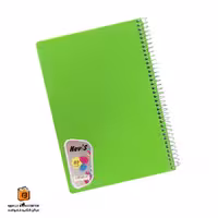 دفتر خط دار 80 برگ سبز نویس (Nevis)