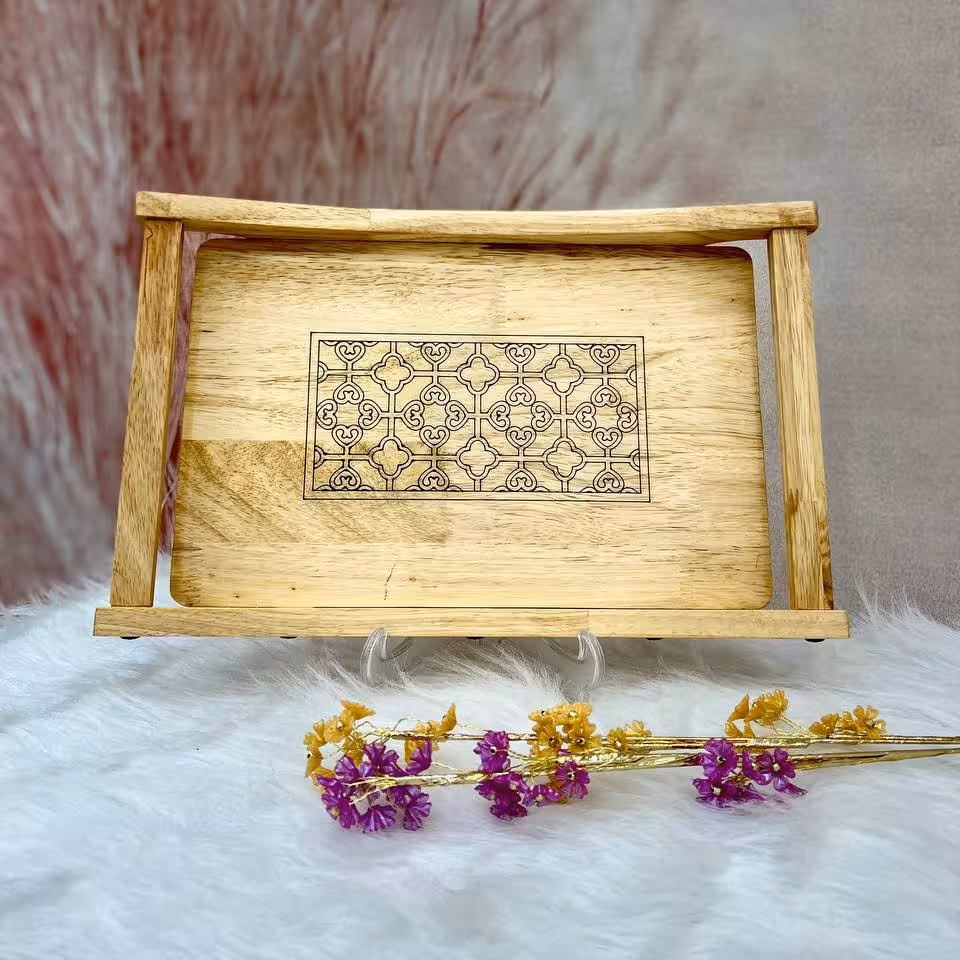 🔱 نام کالا: سینی دسته چوبی متوسط
🔱 کد کالا: c 10
🔱 جنس کالا: چوب بامبو
🔱 ابعاد : 40*25
🔱 هزینه ارسال به عهده مشتری 