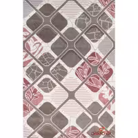 فرش  ماشینی ساوین طرح 1510 صورتی