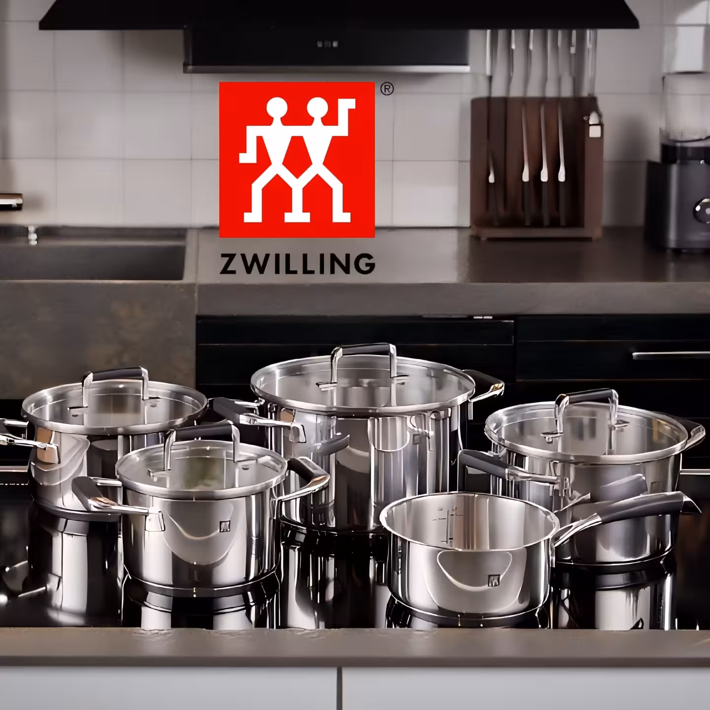 سرویس قابلمه 9 پارچه ZWILLING آلمان مدل Cornelia Poletto