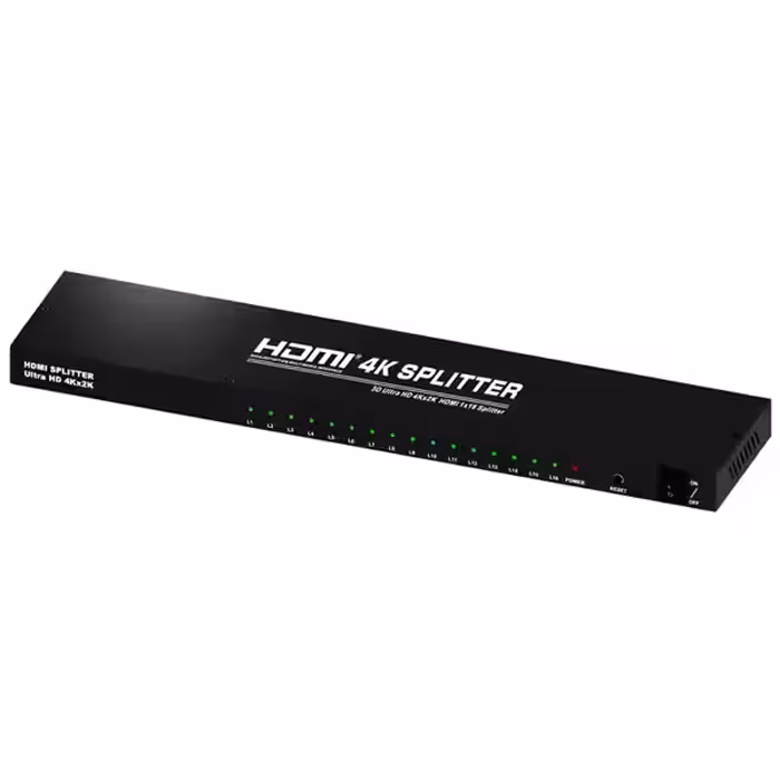 اسپلیتر 16 پورت HDMI ورژن 1.4 تی سی تراست مدل TC-SP-116U