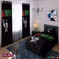 ست اتاق خواب پسرانه طرح جوکر کد BD791