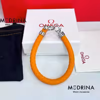 دستبند امگا رابر نارنجی مستر OMEGA BRACELET