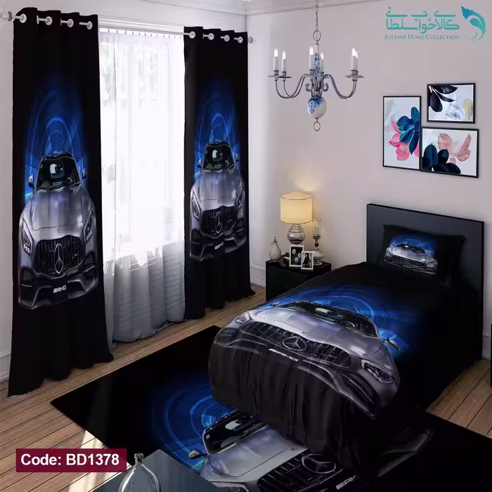 روتختی طرح بنز یکنفره کد BD1378