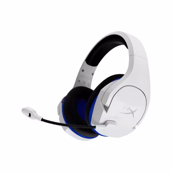 هدست هایپرایکس لاجیتک مدل logitech hyperx cloud stinger Core Wireless ps4 white